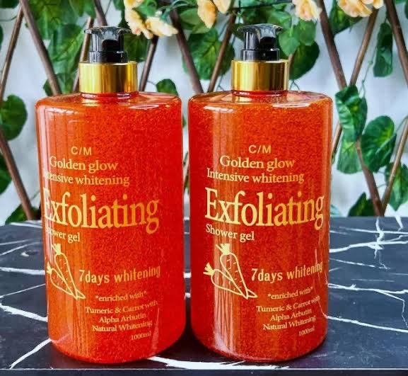 Golden glow exfoliating shower gel Golden glow exfoliating shower gel | Sterich