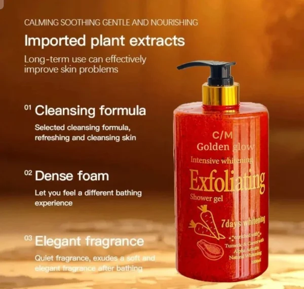 s-l1600 (5) Golden Glow Exfoliating Shower Gel 100ML