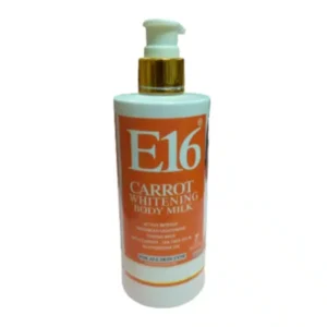 E16 Carrot Whitening Body Milk E16 Carrot Whitening Body Milk Lotion