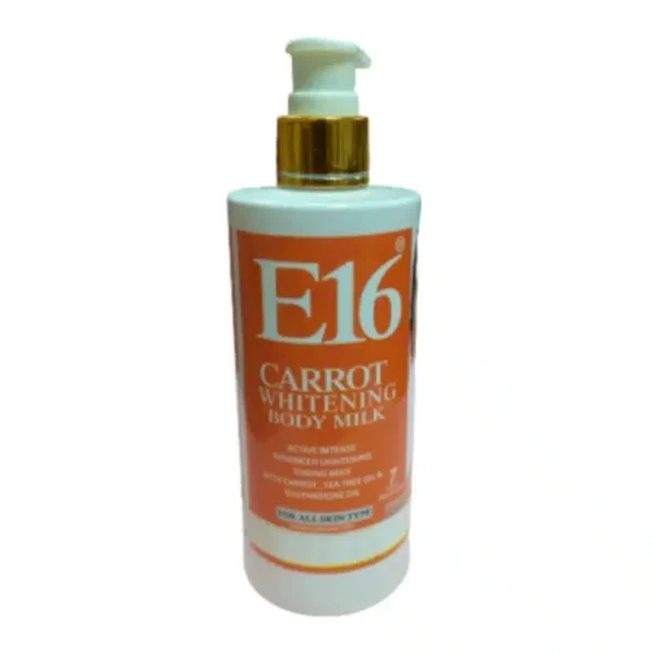 E16 Carrot Whitening Body Milk E16 Carrot Whitening Body Milk Lotion