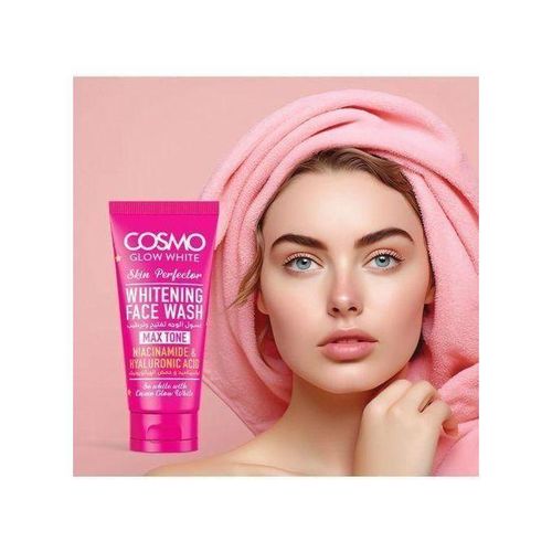 Fashion Fair Cosmo COSMOO GLOW WHITE Skin Perfector WHITENINNG FACE WASH MAX TONE Cosmo Glow White Max Tone Face Wash