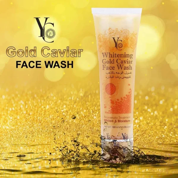 YC Whitening Gold Caviar Face Wash