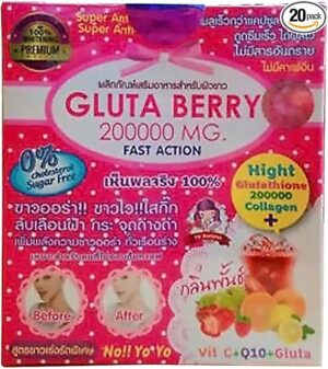 Gluta Berry Supplement Gluta Berry 200000 mg Fast Action Supplement