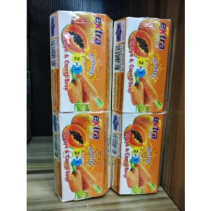 Asantee 2in1 Soap Asantee Extra White 2 In 1 Papaya & Carrot Soap